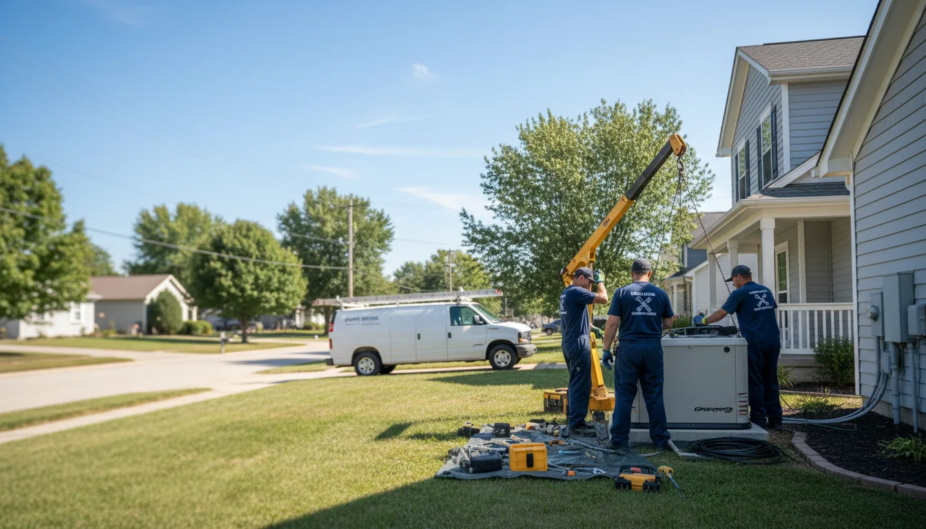 Generator Installation in Westphalia, IN near me